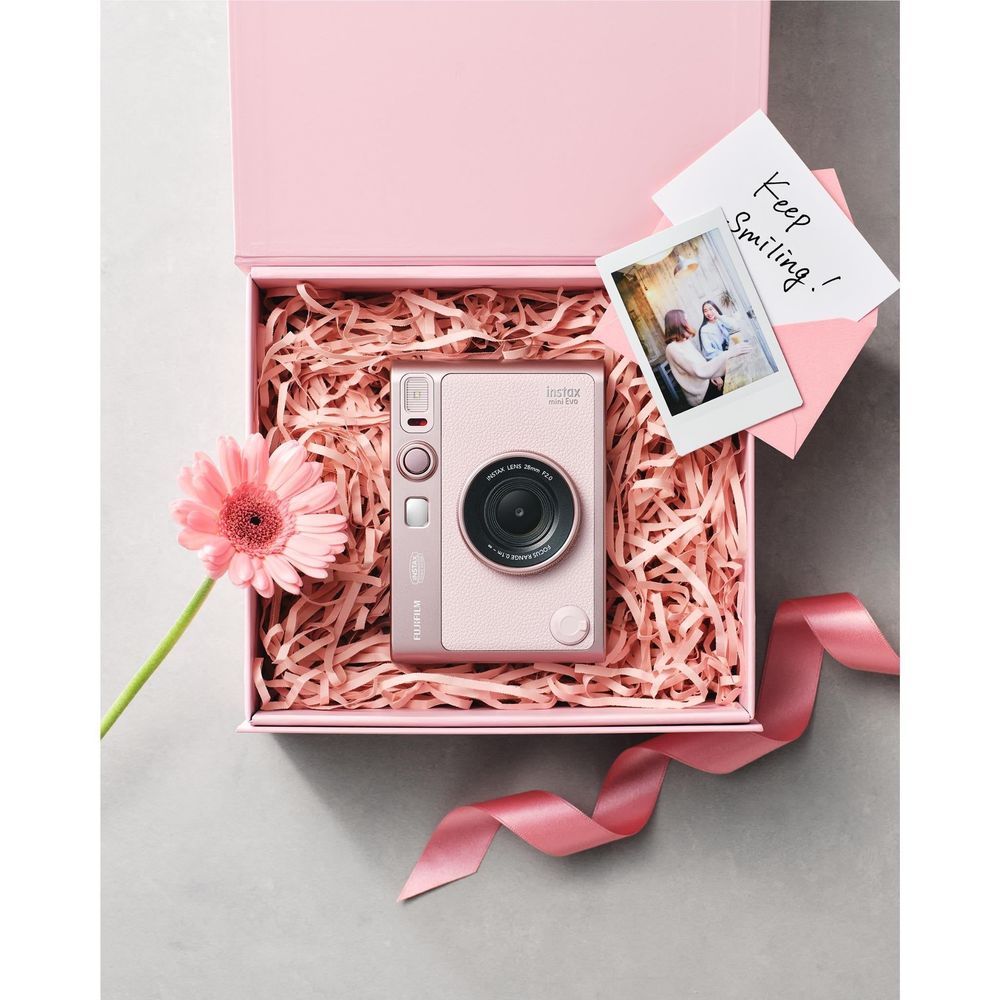 Fujifilm instax mini EVO C Instant Camera (Gentle Rose)