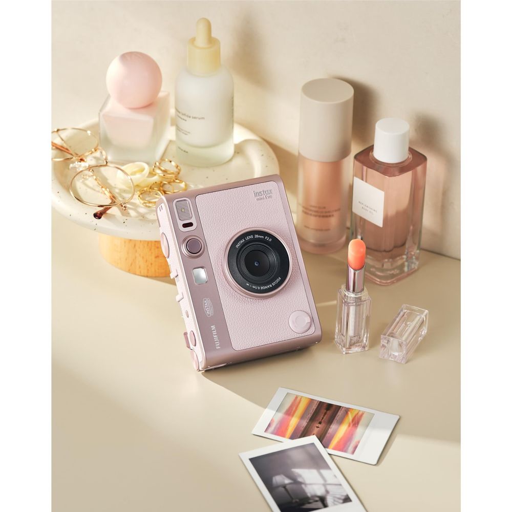 Fujifilm instax mini EVO C Instant Camera (Gentle Rose)