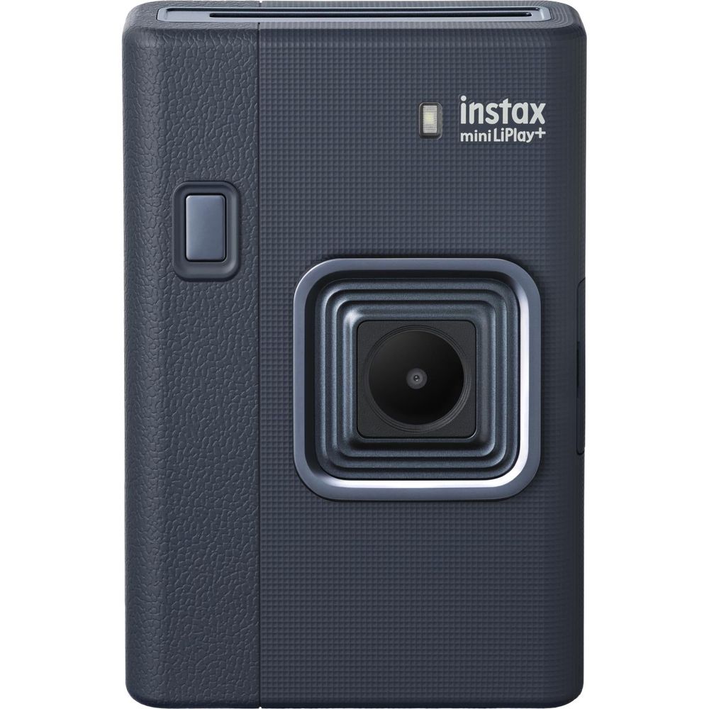 Fujifilm Instax Mini LiPlay+ Instant Camera and Smartphone Printer (Midnight Blue)