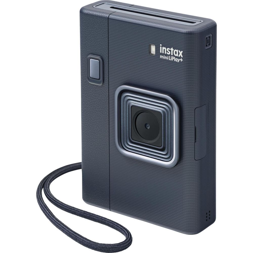 Fujifilm Instax Mini LiPlay+ Instant Camera and Smartphone Printer (Midnight Blue)