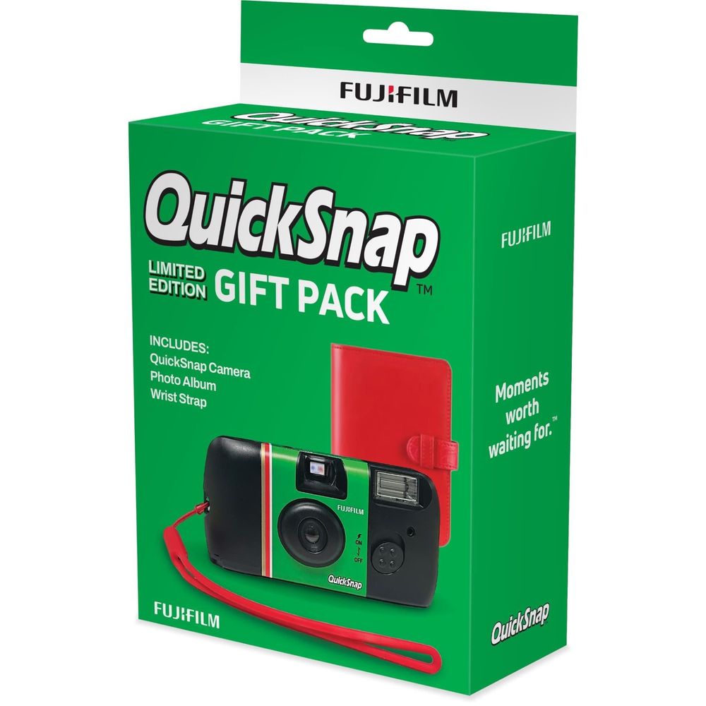 Fujifilm QuickSnap Disposable Camera Limited Edition Gift Pack