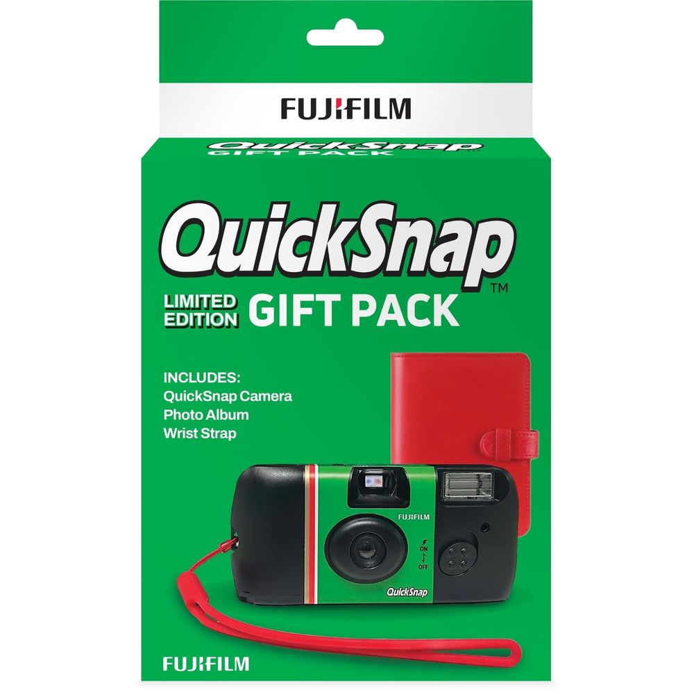 Fujifilm QuickSnap Disposable Camera Limited Edition Gift Pack