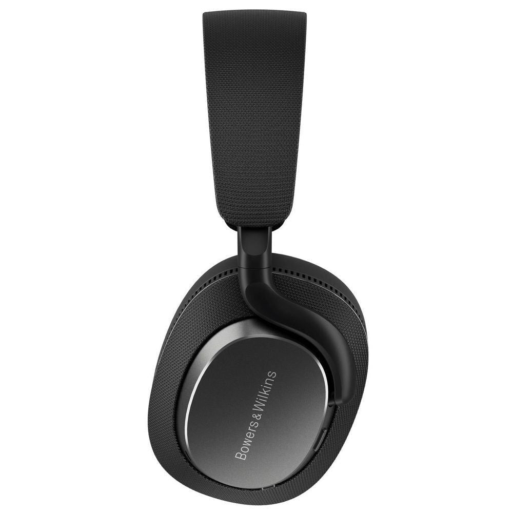 Over-ear headphones in anthracite black with padded headband and round earcup