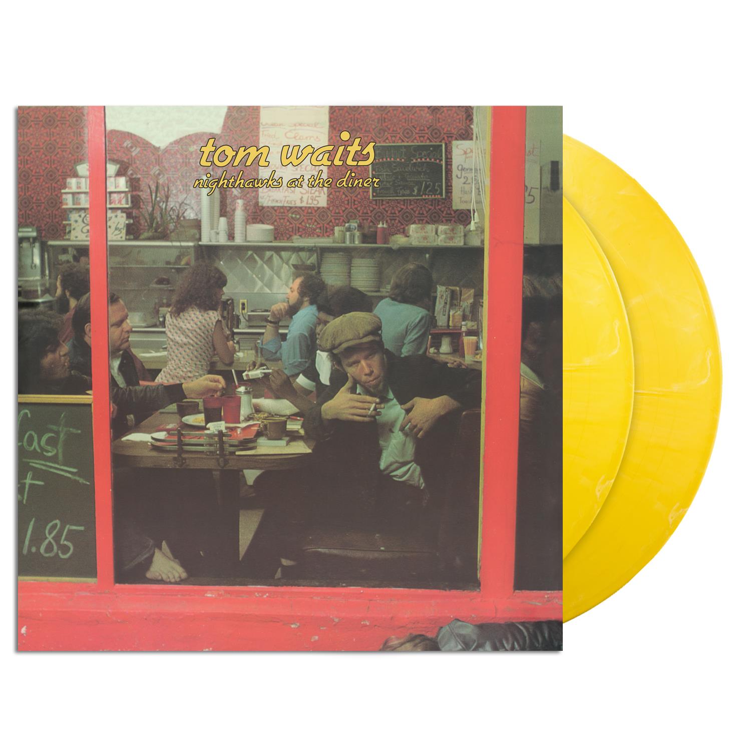 Nighthawks At The Diner (50th Anniversary Yellow Marbled Vinyl) - By: Tom Waits