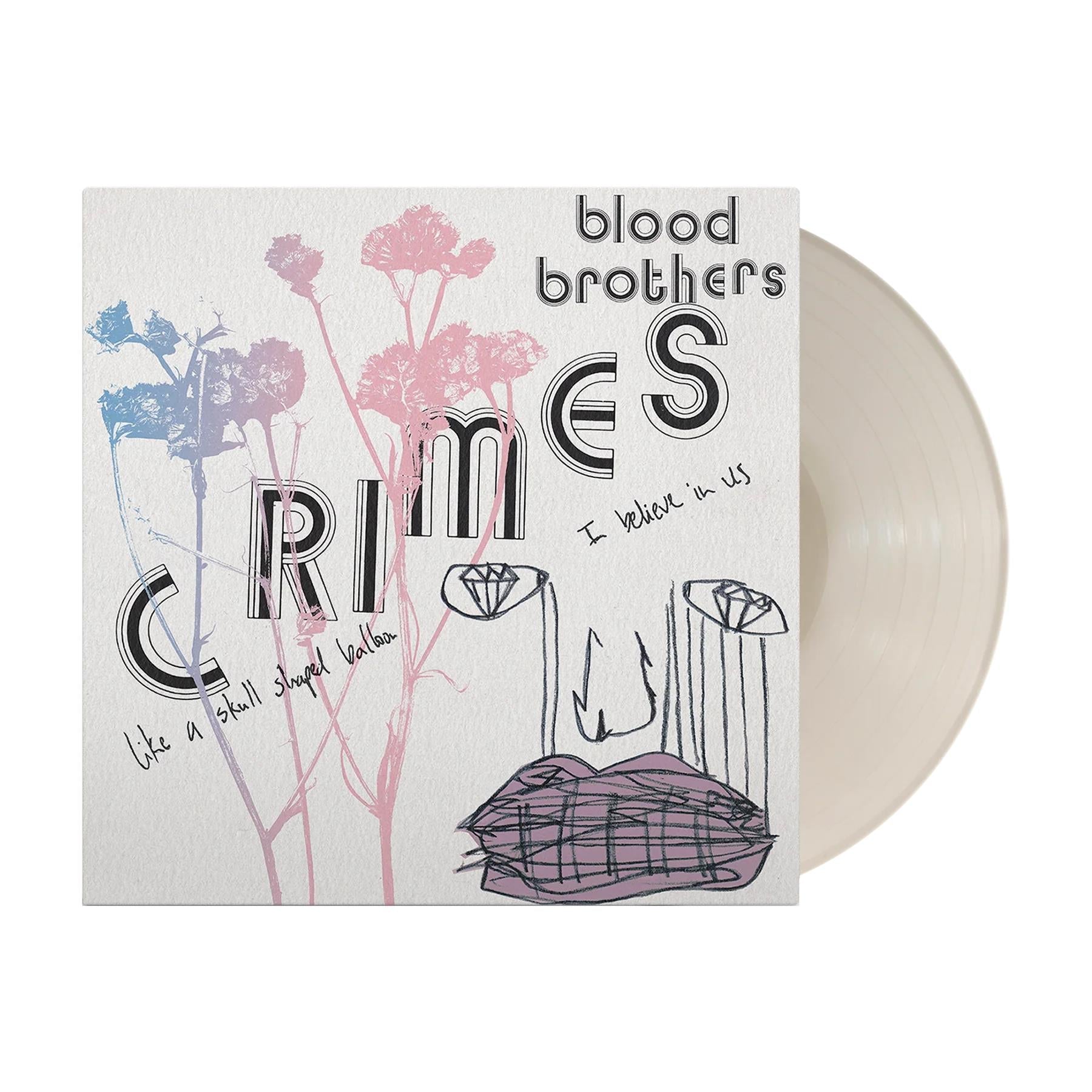 Crimes (Bone White Vinyl) - By: The Blood Brothers