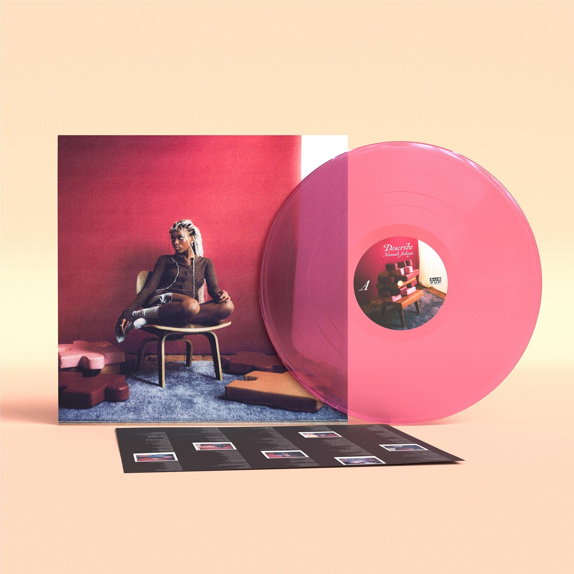 Describe ('Loser" Edition Pink Vinyl) - By: Hannah Jadagu