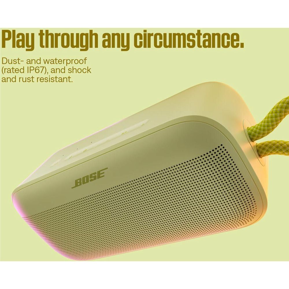 Bose SoundLink Plus Portable Speaker (Citrus Yellow)