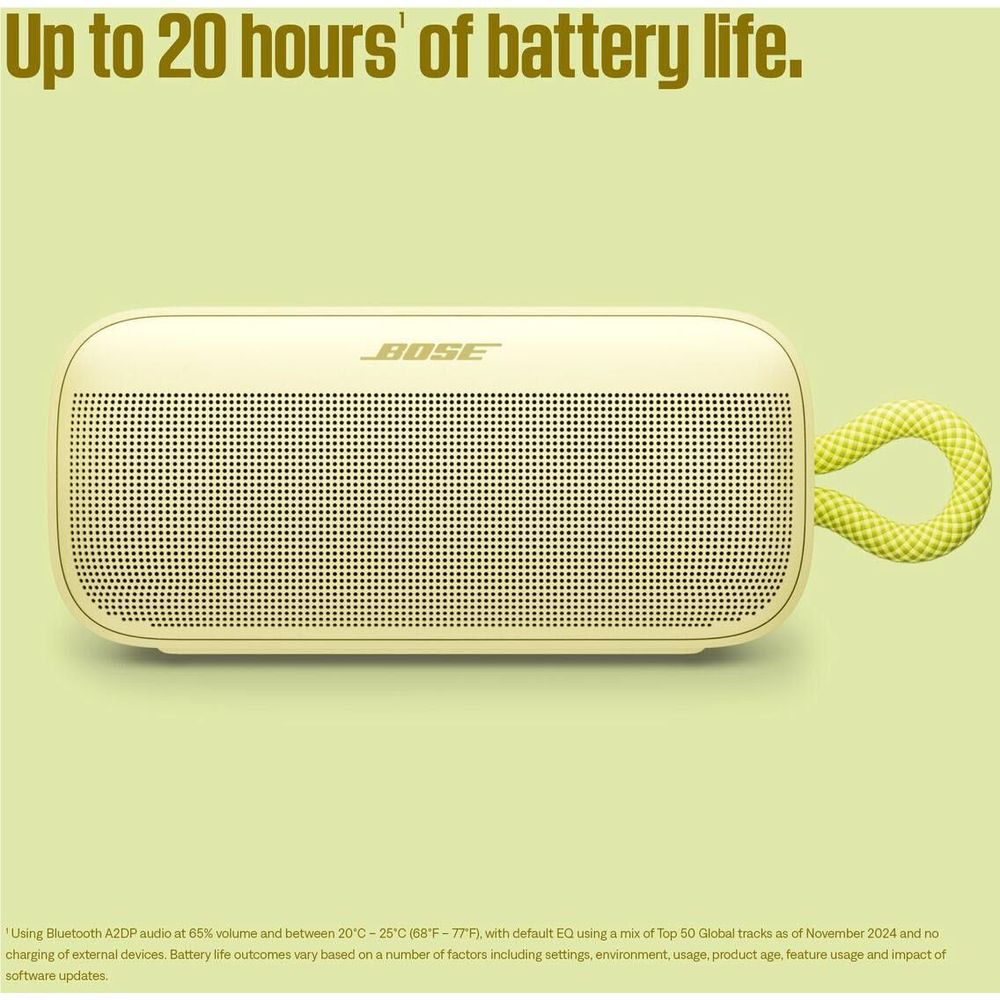Bose SoundLink Plus Portable Speaker (Citrus Yellow)