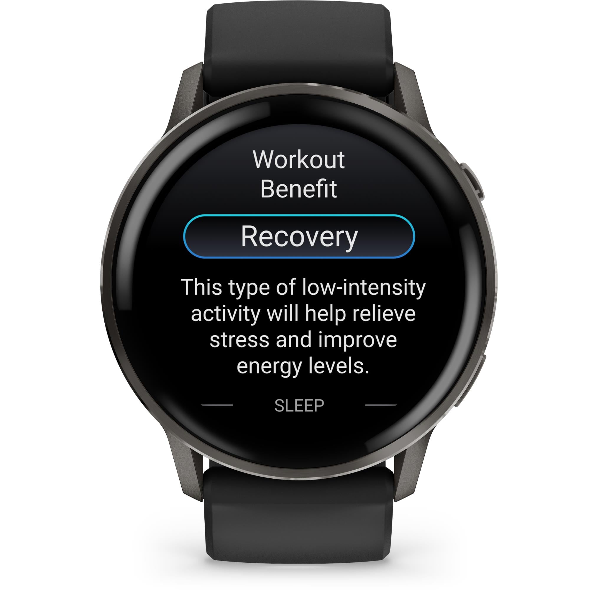 Garmin Venu 4 45mm Smartwatch (Slate with Black Band)