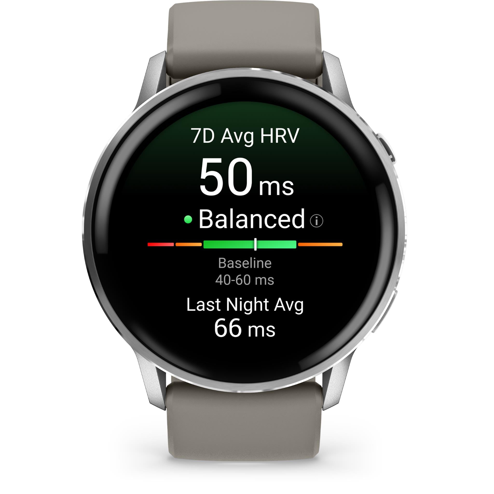 Garmin Venu 4 45mm Smartwatch (Silver with Grey Band)