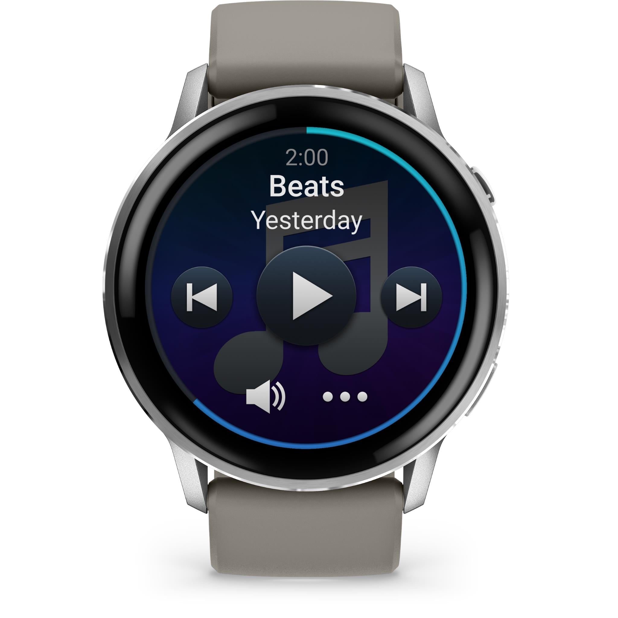 Garmin Venu 4 45mm Smartwatch (Silver with Grey Band)