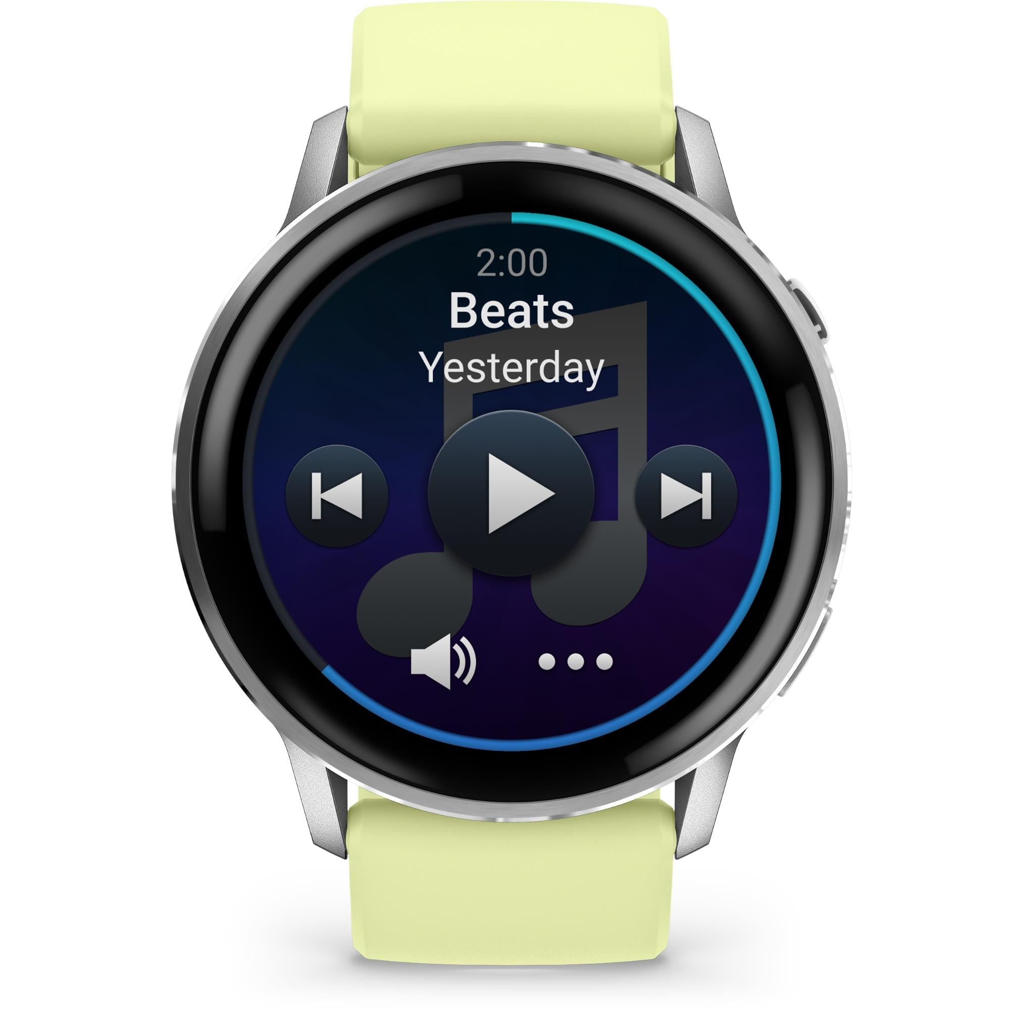 Garmin Venu 4 45mm Smartwatch (Silver with Citron Band)