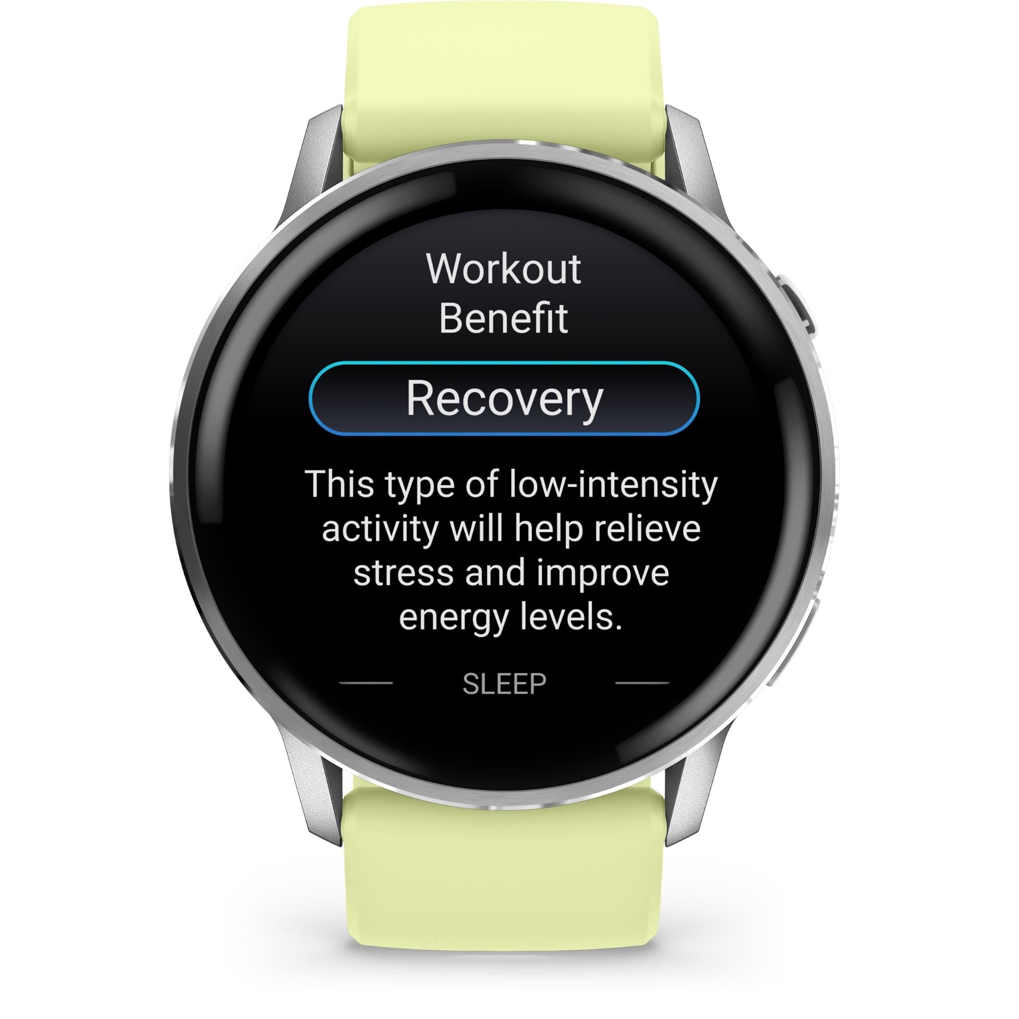 Garmin Venu 4 45mm Smartwatch (Silver with Citron Band)