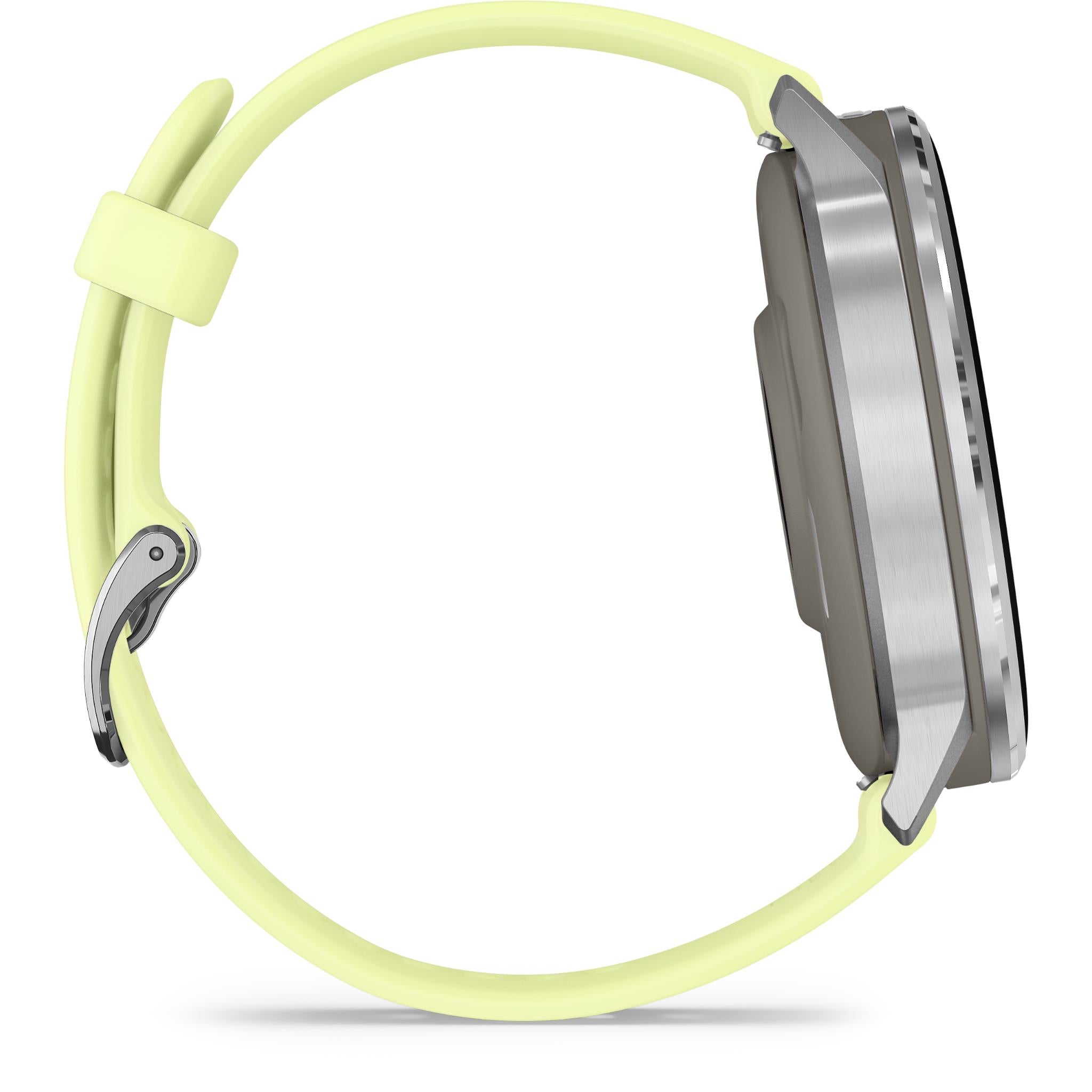 Garmin Venu 4 45mm Smartwatch (Silver with Citron Band)