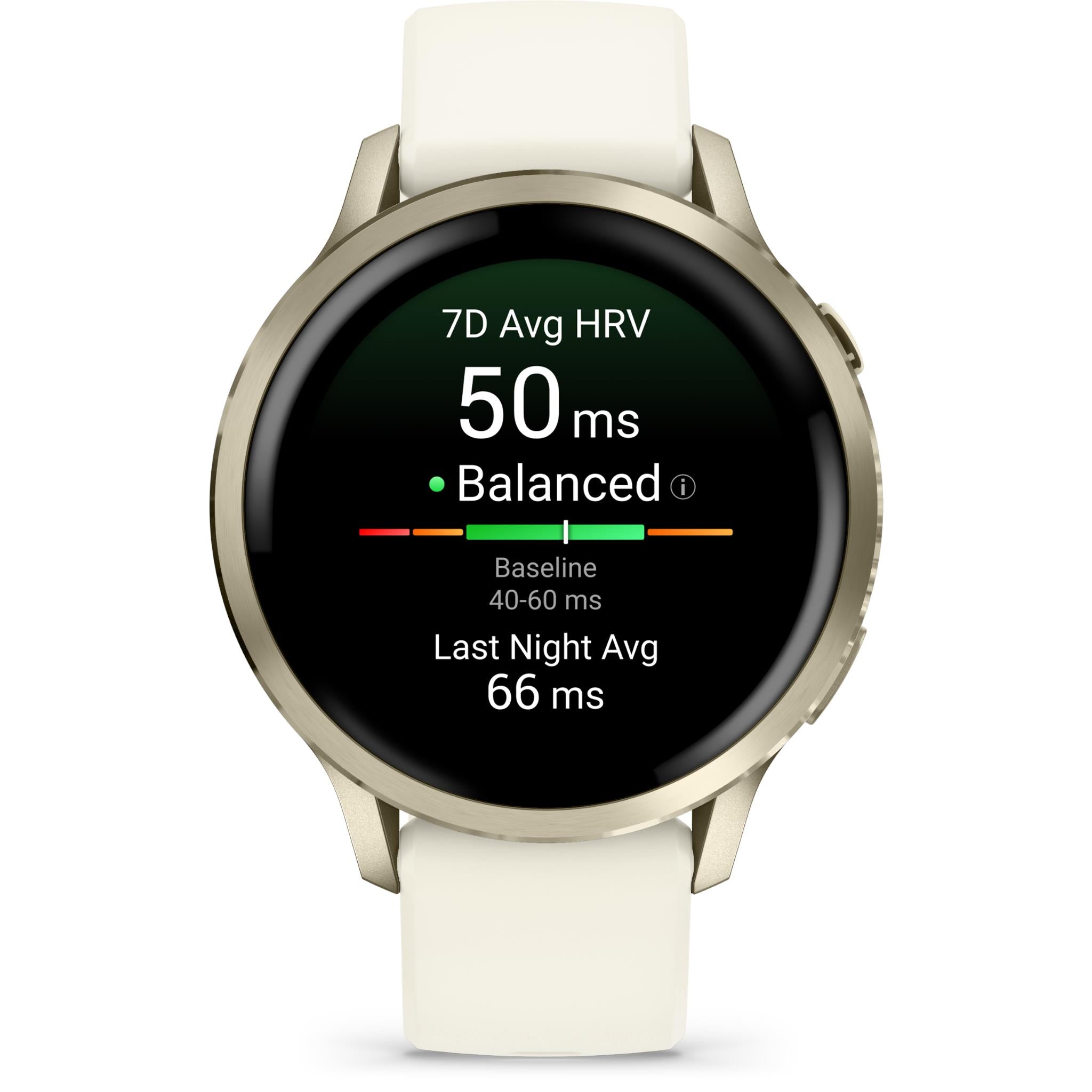 Garmin Venu 4 41mm Smartwatch (Lunar Gold with Bone Band)