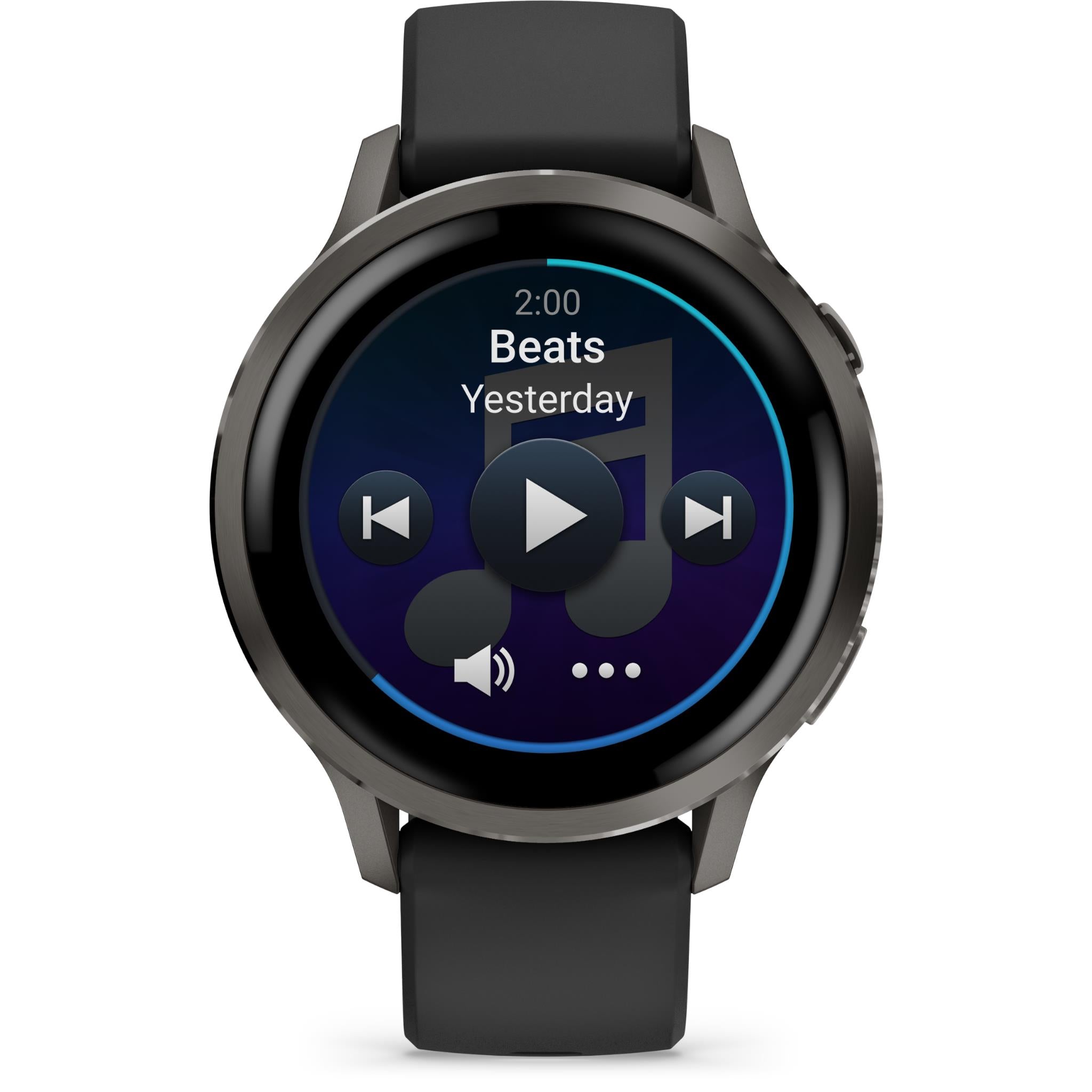 Garmin Venu 4 41mm Smartwatch (Slate with Black Band)