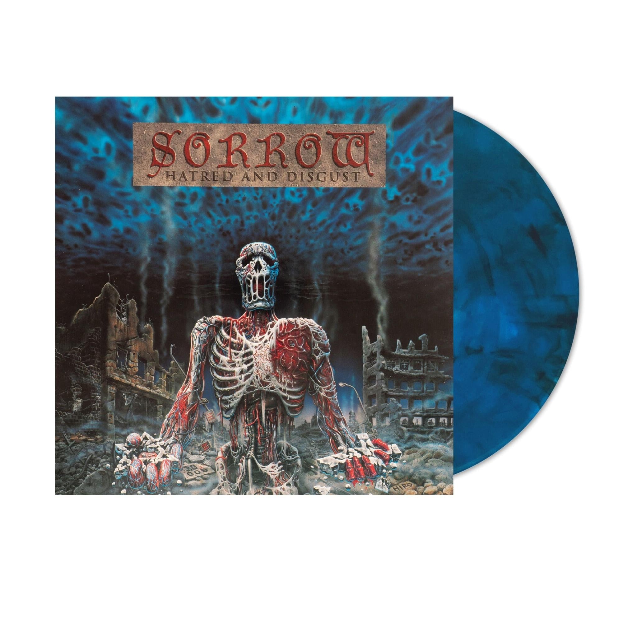 Hatred And Disgust (Blue Smoke Coloured Vinyl) - By: Sorrow