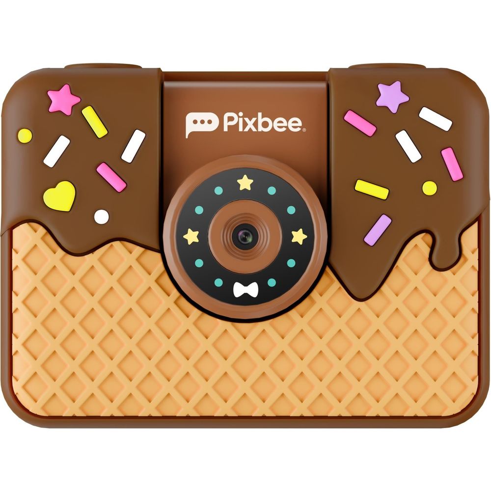 Pixbee PixPlay (Gen 2) Kids Digital Camera (Ice Cream Chocolate Donut)