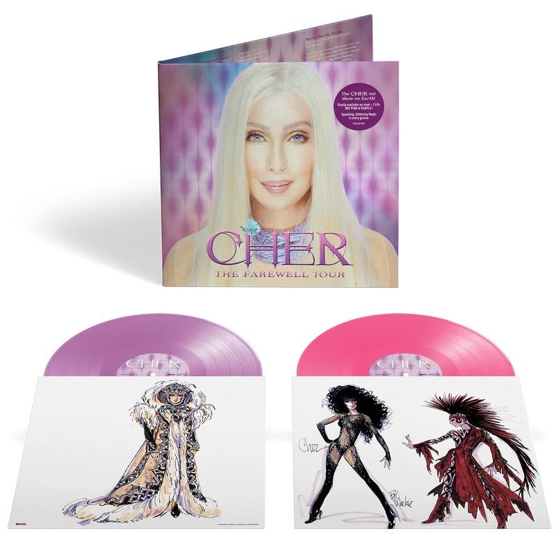 The Farewell Tour (Pink & Purple Vinyl) - By: Cher