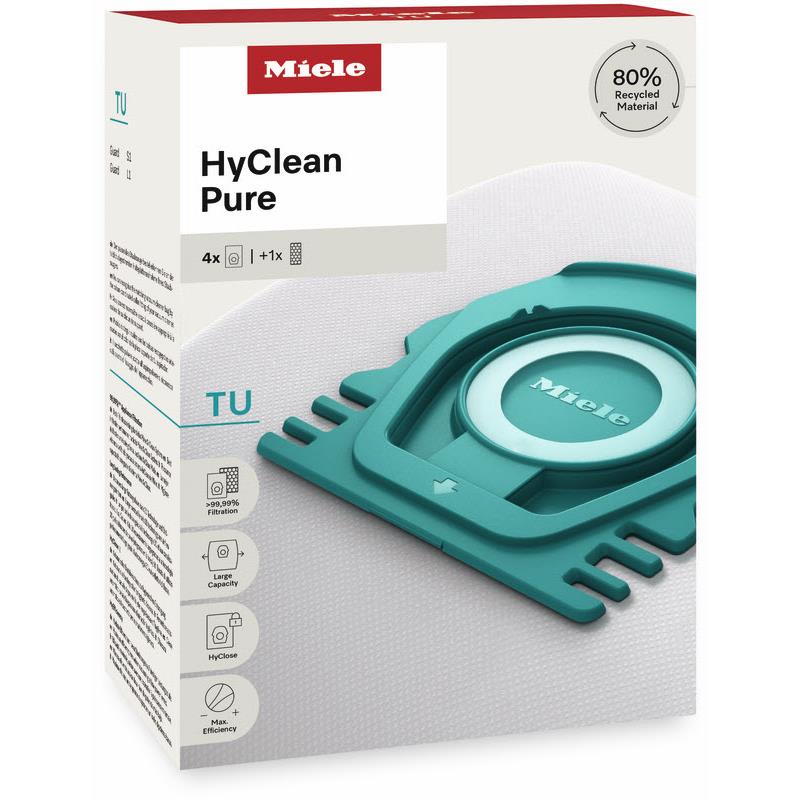 Miele HyClean Pure TU for Guard Dust Bags for S1 & L1 Models Terra Red