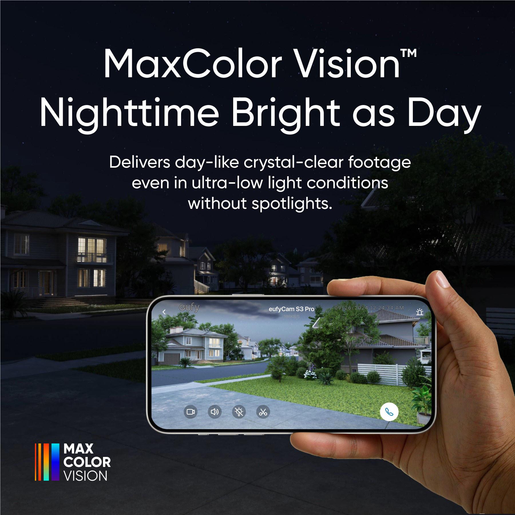 eufy S3 Pro No HD Security Camera Kit (4 Pack)