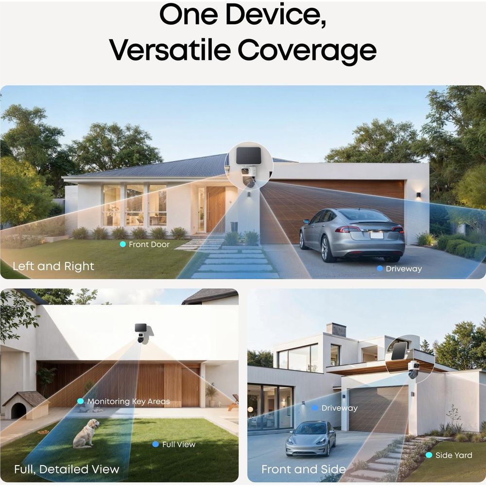 eufy EufyCam S4 Security Camera (2 Pack)