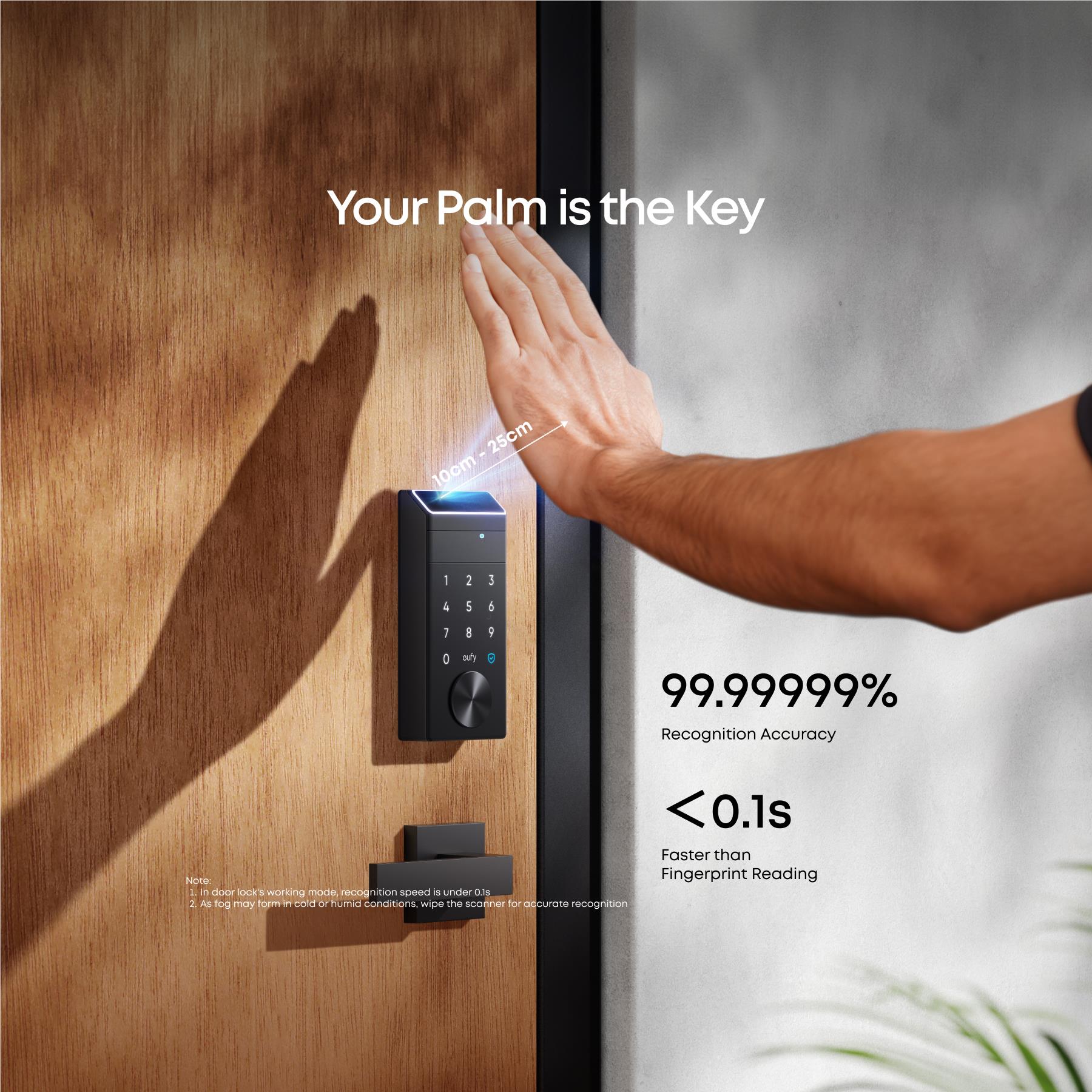 eufy Familock E35 Palm Wi-Fi Lock