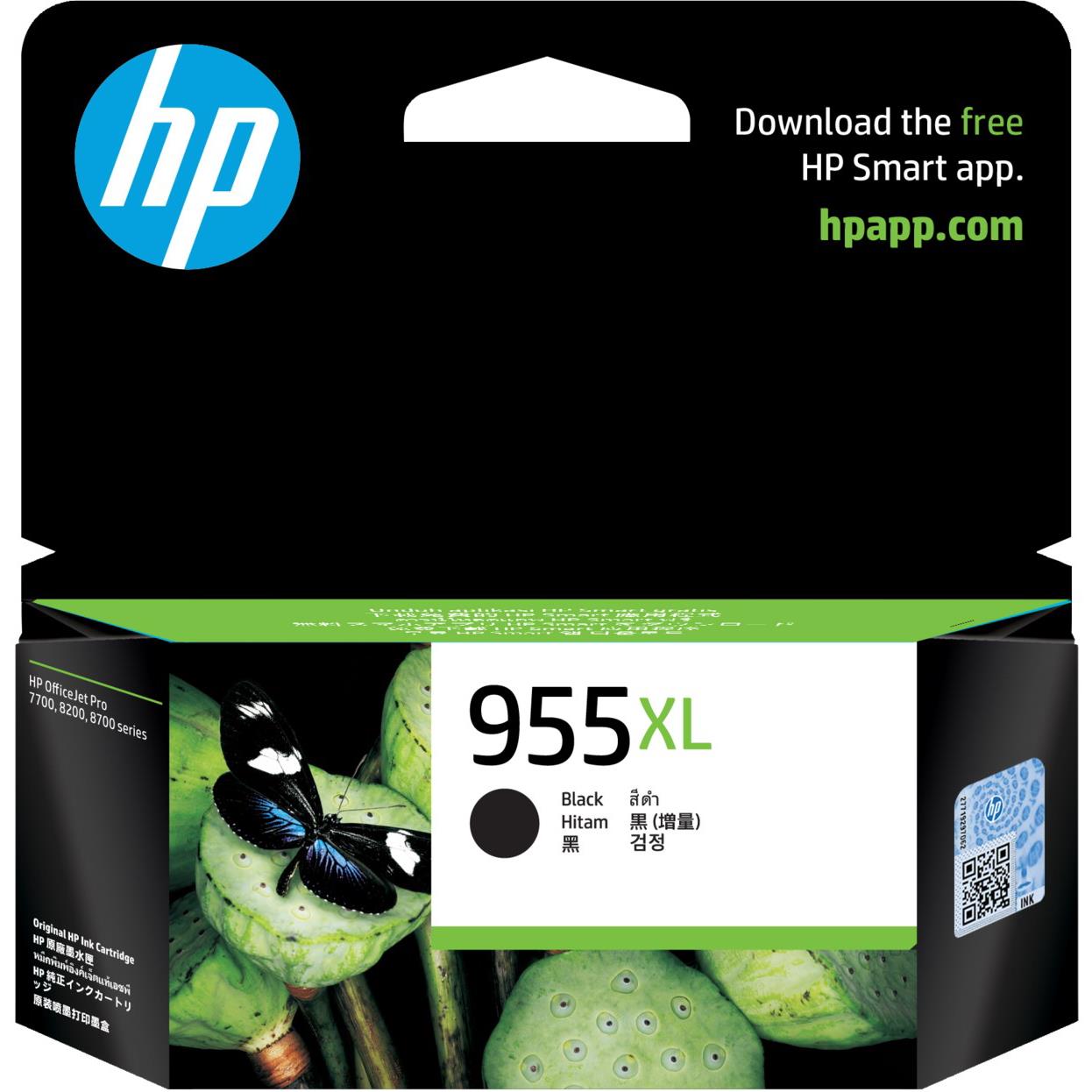 HP 955XL High Yield Original Ink Cartridge (Black)