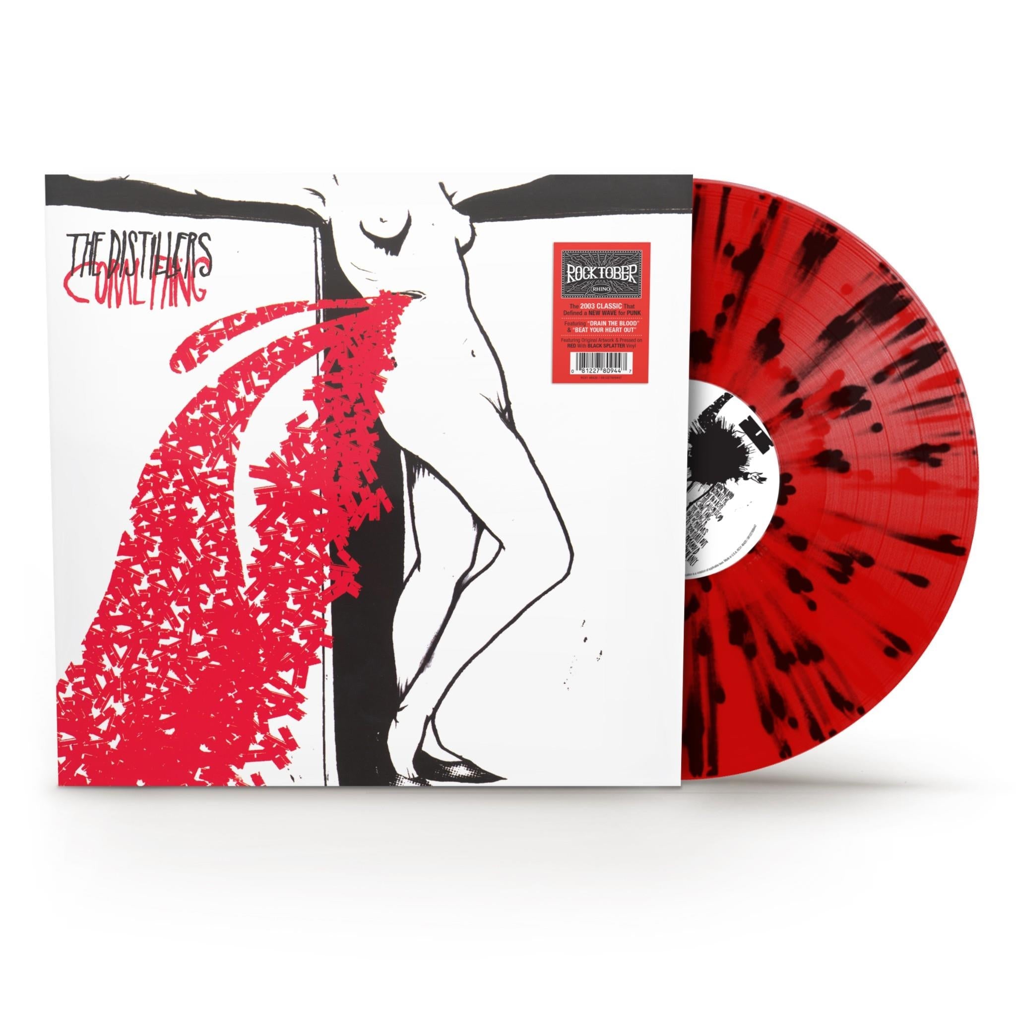 Coral Fang (Red With Black Splatter Vinyl) - By: The Distillers