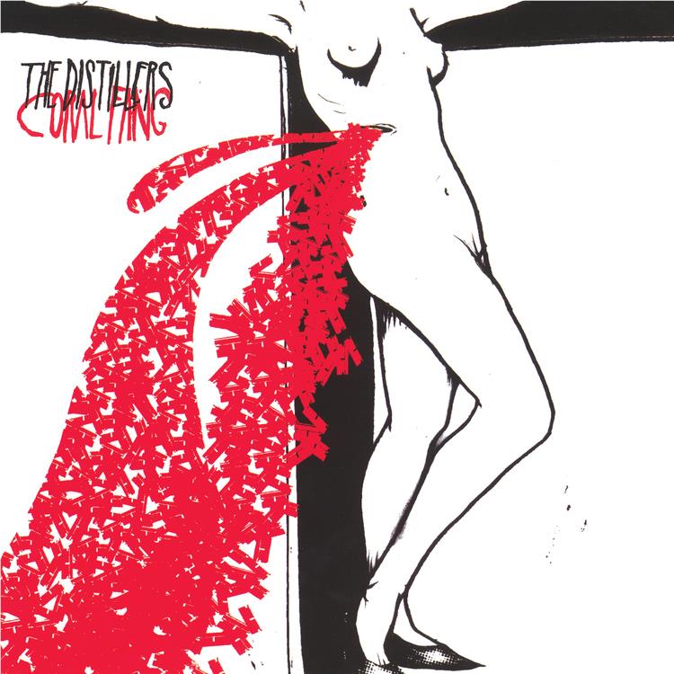 Coral Fang (Red With Black Splatter Vinyl) - By: The Distillers