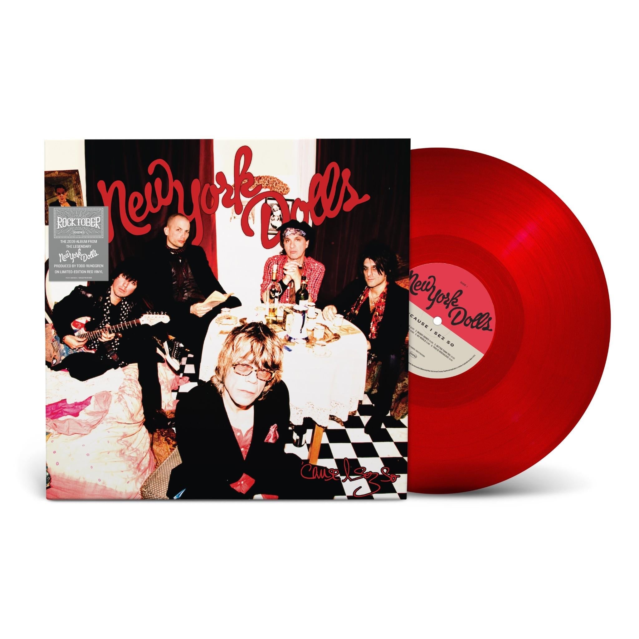 'Cause I Sez So (Red Vinyl) - By:New York Dolls