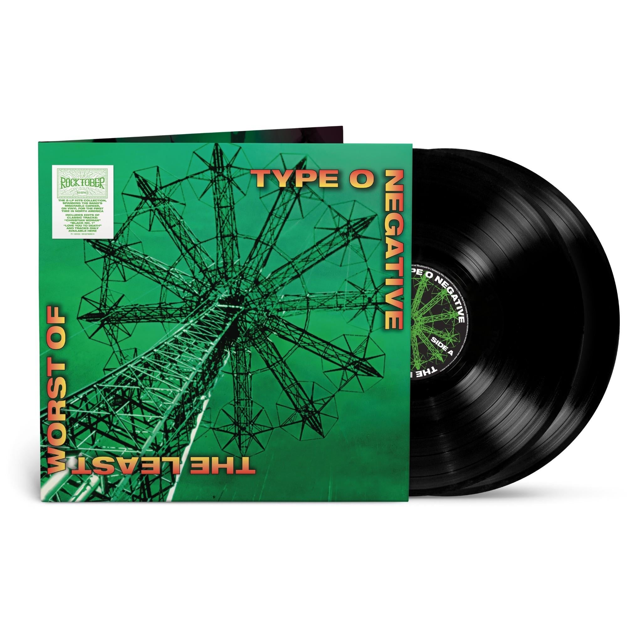 The Least Worst Of (Black Vinyl) - By: Type O Negative