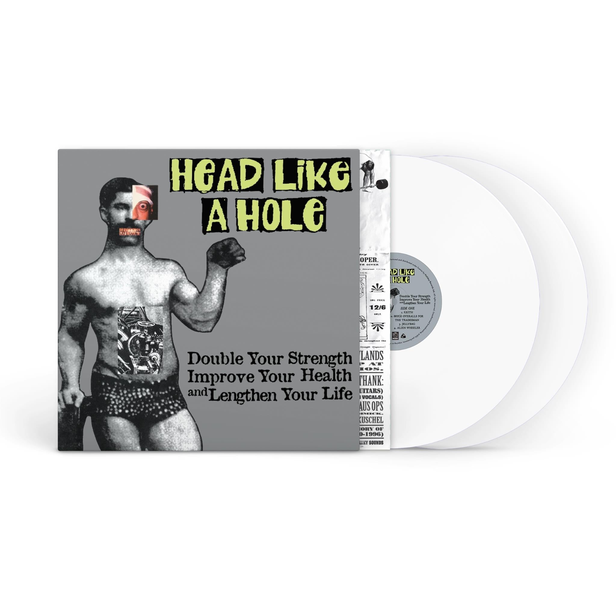 Double Your Strength, Improve Your Health and Lengthen Your Life (JB Exclusive White Vinyl) - By:Head Like A Hole