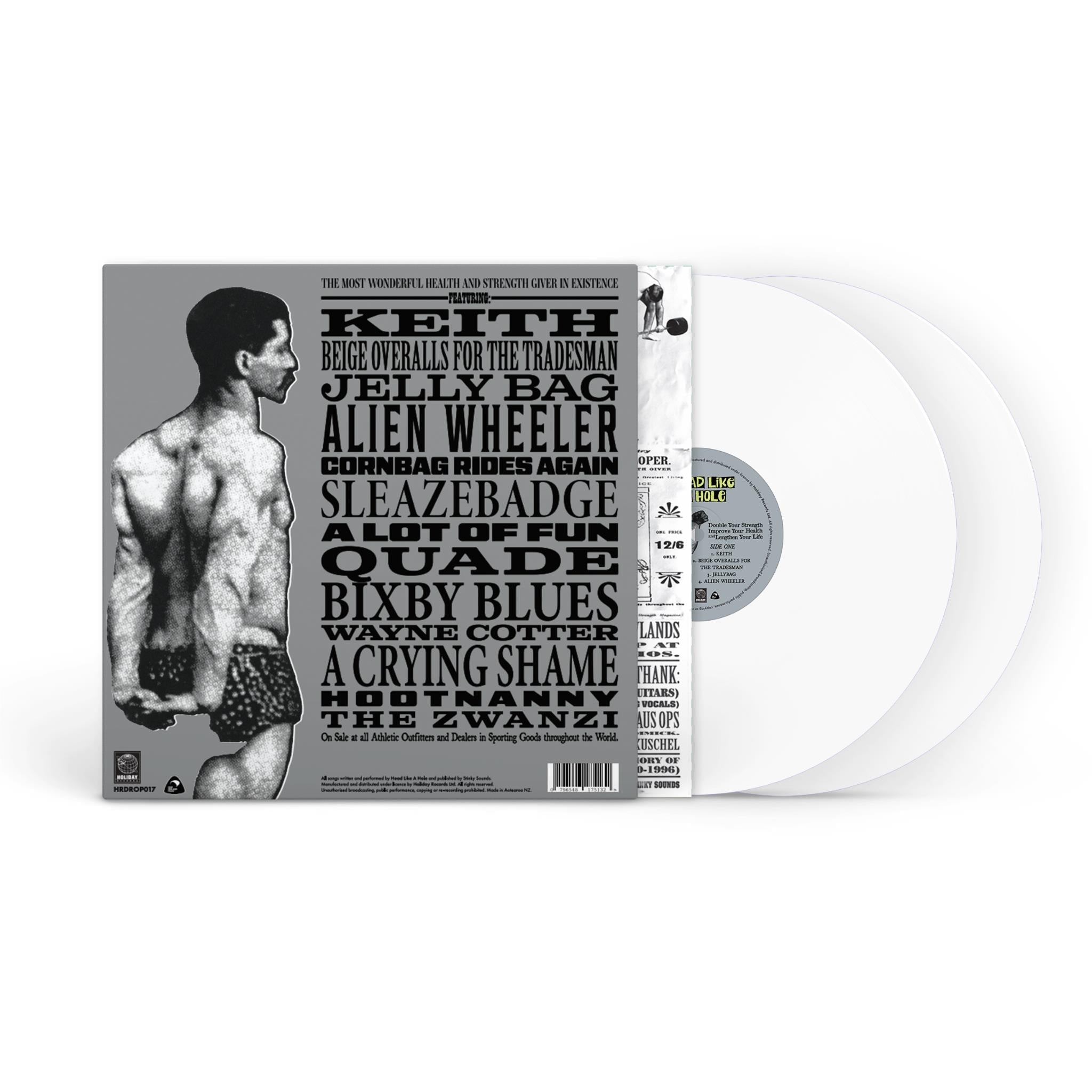 Double Your Strength, Improve Your Health and Lengthen Your Life (JB Exclusive White Vinyl) - By:Head Like A Hole
