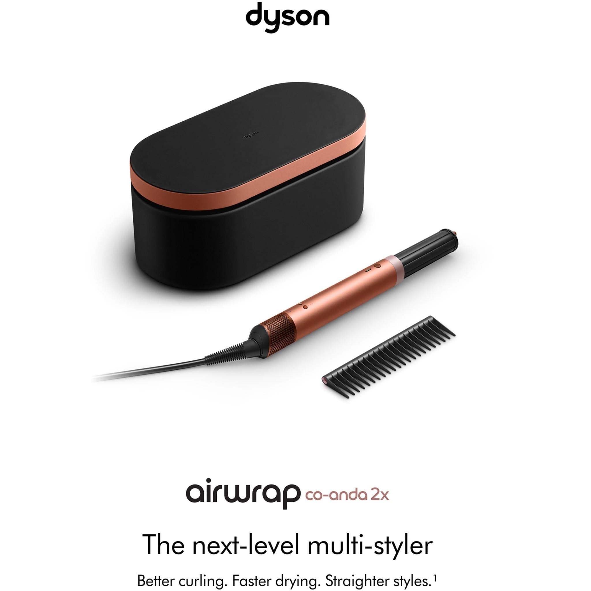 Dyson Airwrap Co-anda2x Multistyler& Dryer (Amber Silk/ Pink Champagne)
