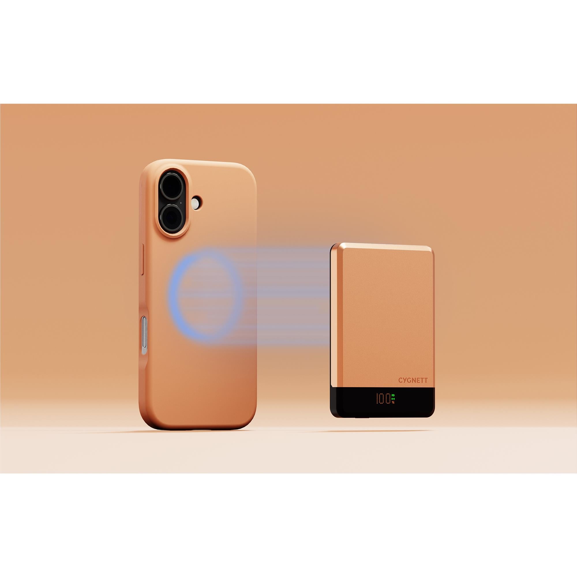 Cygnett MagSlim Magnetic Power Bank [5K] (Copper)