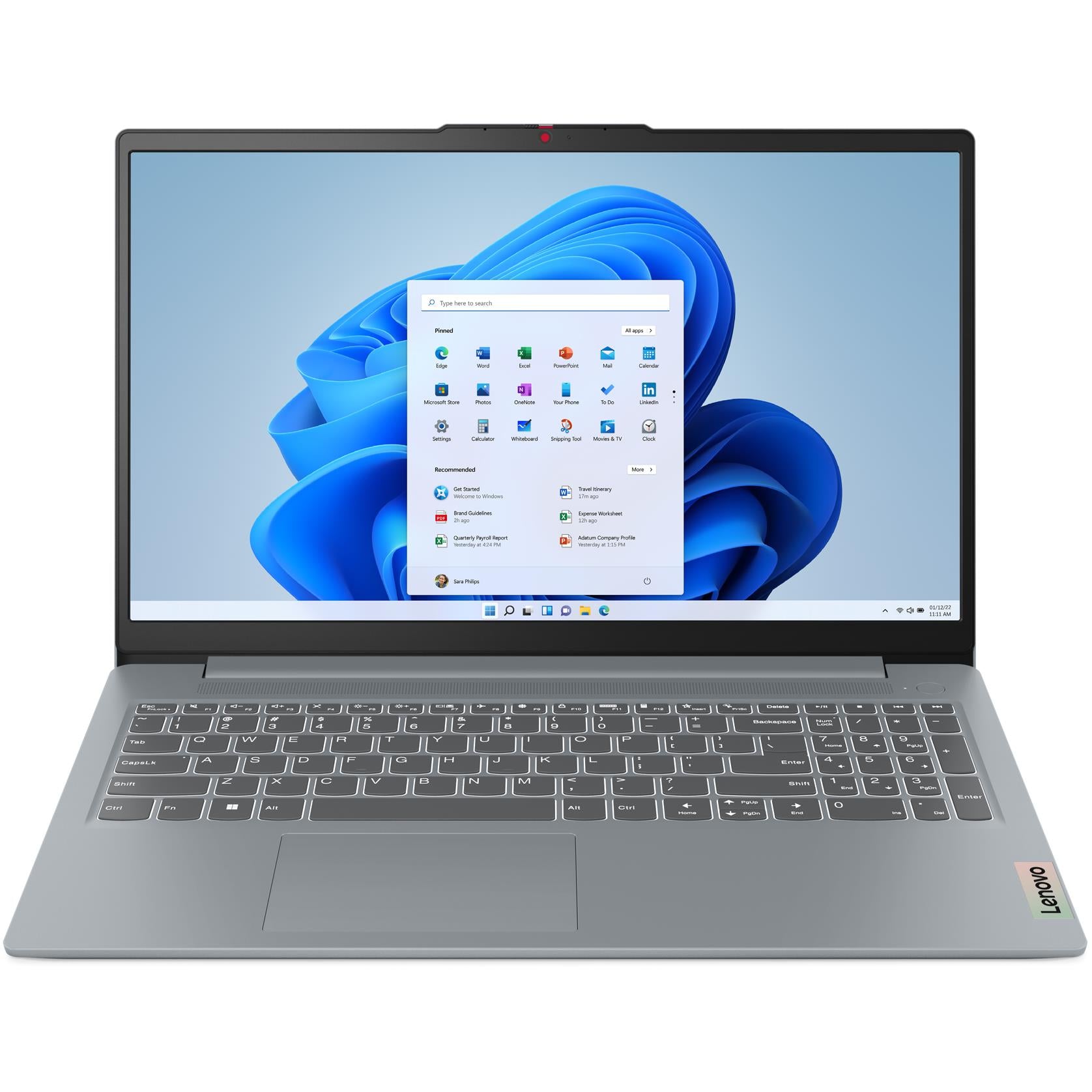 Lenovo IdeaPad Slim 3i 15.6" Full HD Laptop (128GB) [Intel N100]