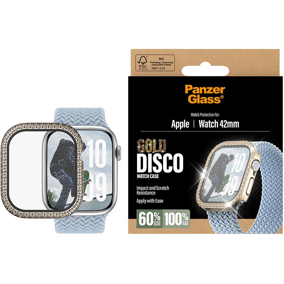 Panzer Fullbody Screen Protector for Apple Watch 11/10 42mm (Gold)