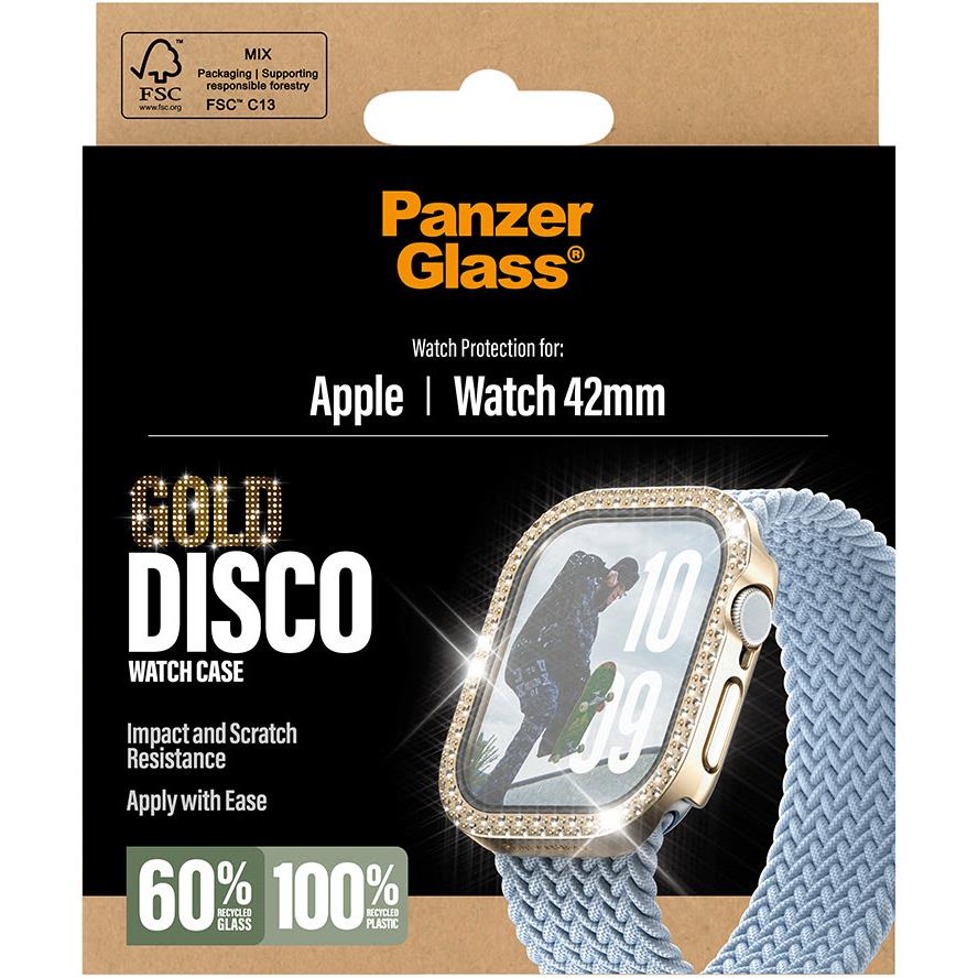 Panzer Fullbody Screen Protector for Apple Watch 11/10 42mm (Gold)