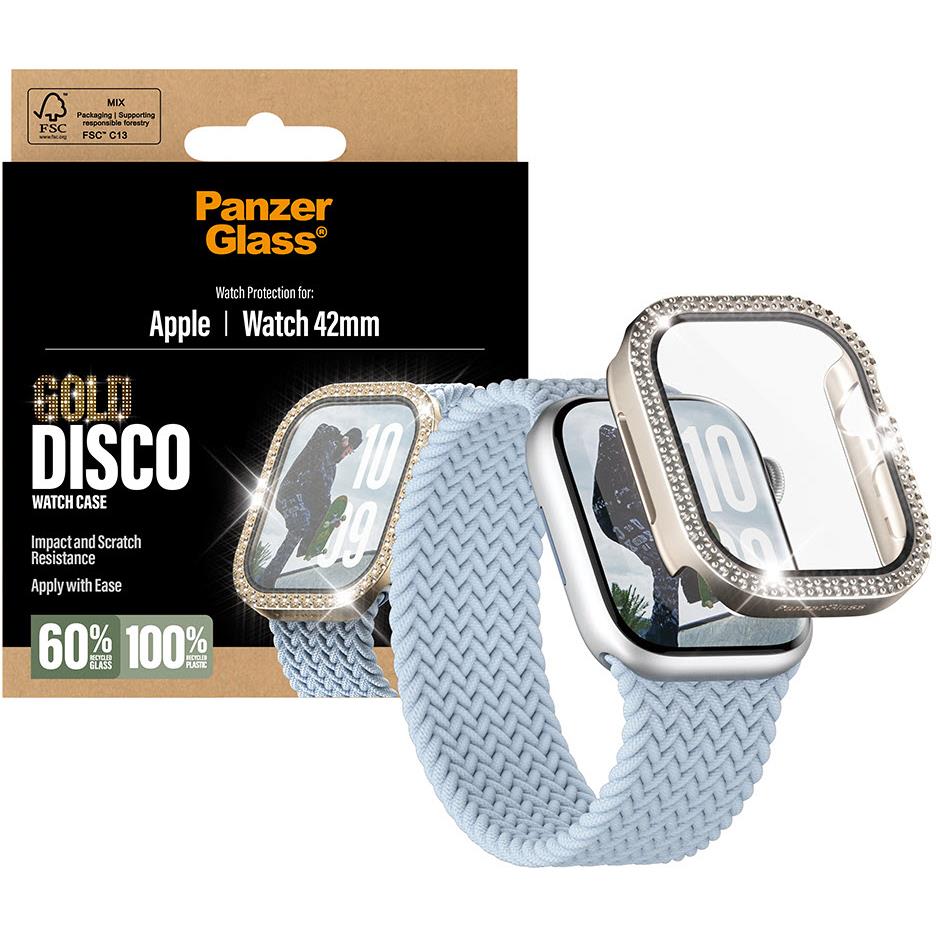 Panzer Fullbody Screen Protector for Apple Watch 11/10 42mm (Gold)