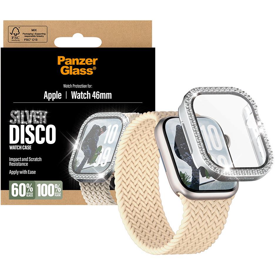 Panzer Fullbody Screen Protector for Apple Watch 11/10 46mm (Silver)