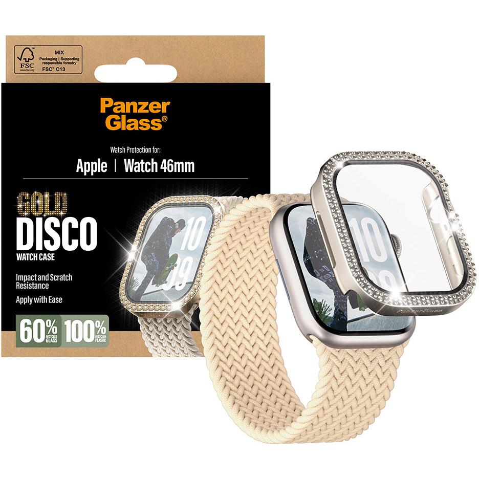 Panzer Fullbody Screen Protector for Apple Watch 11/10 46mm (Gold)