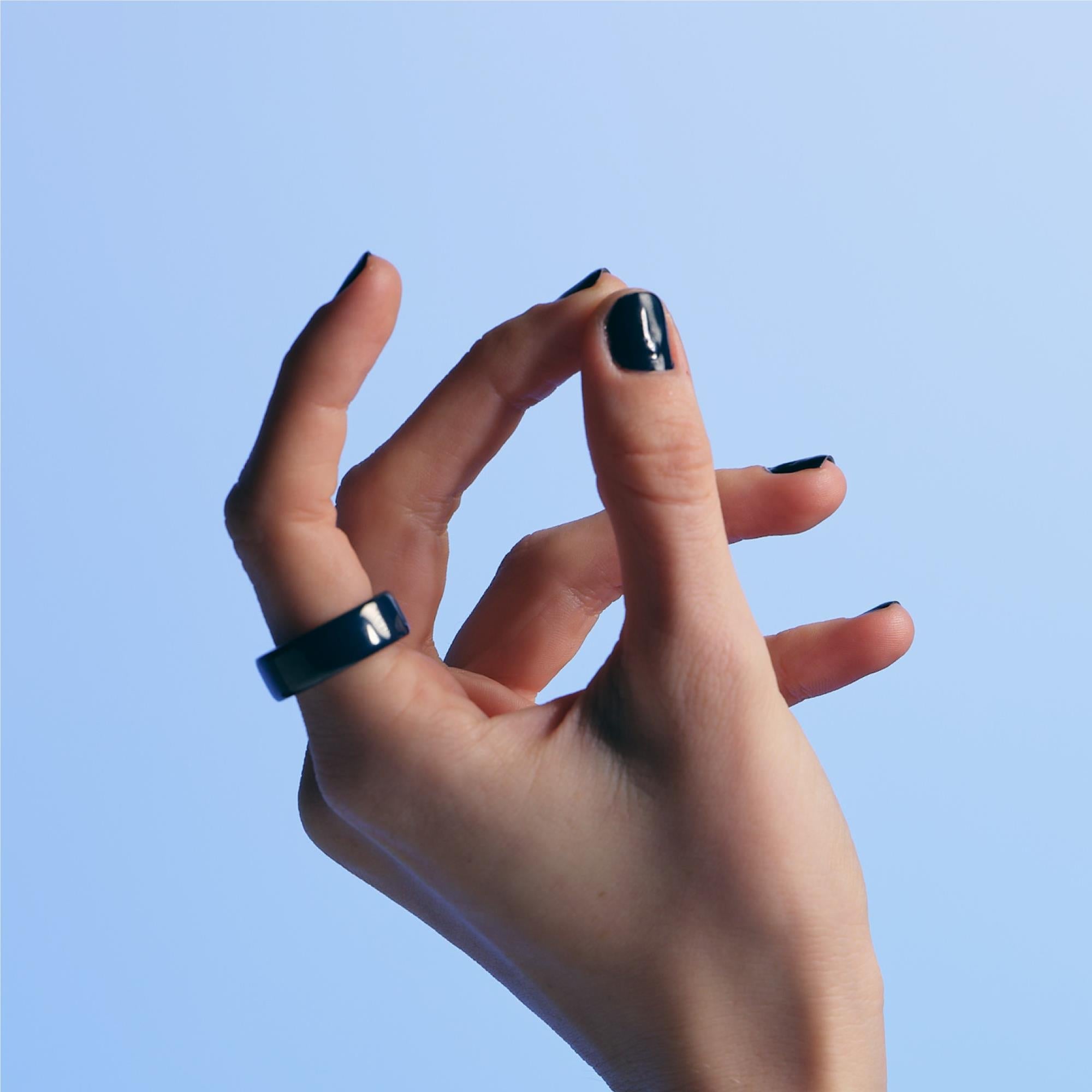 Oura Ring 4 Ceramic [Size 13] (Midnight)