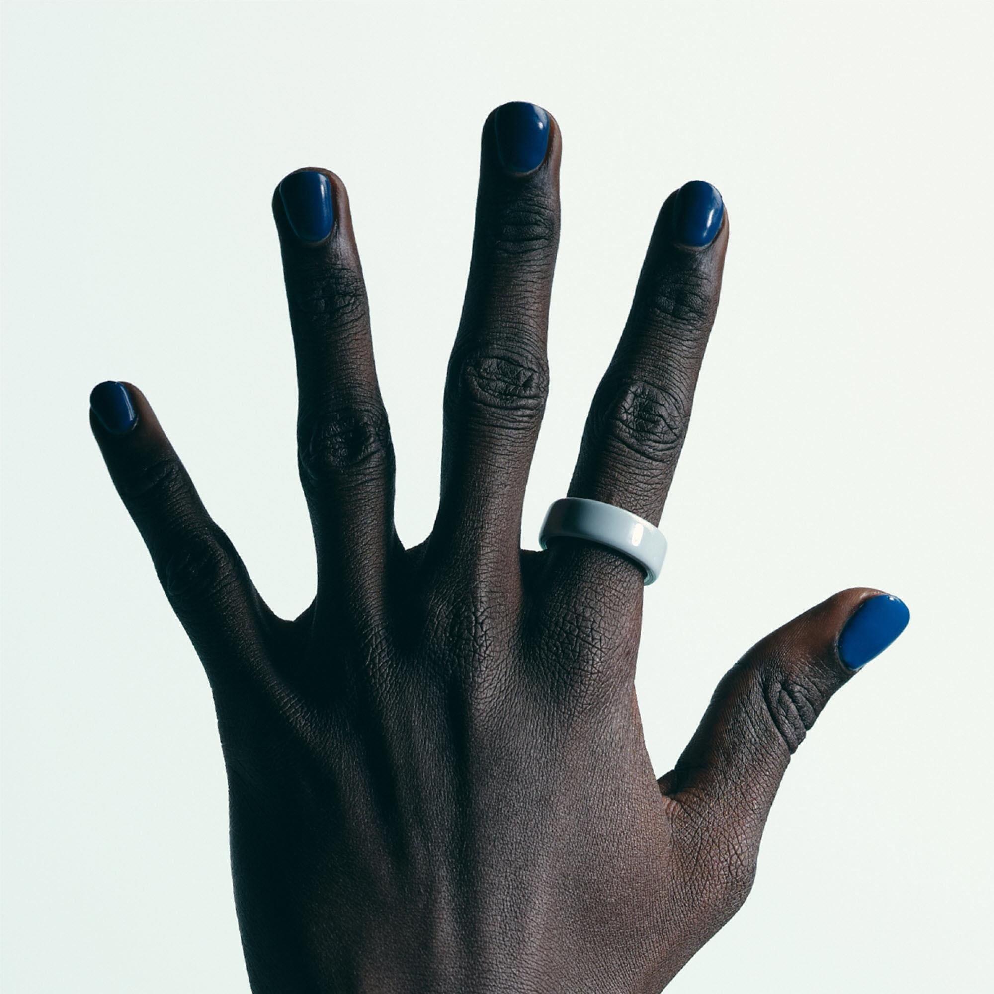 Oura Ring 4 Ceramic [Size 13] (Tide)