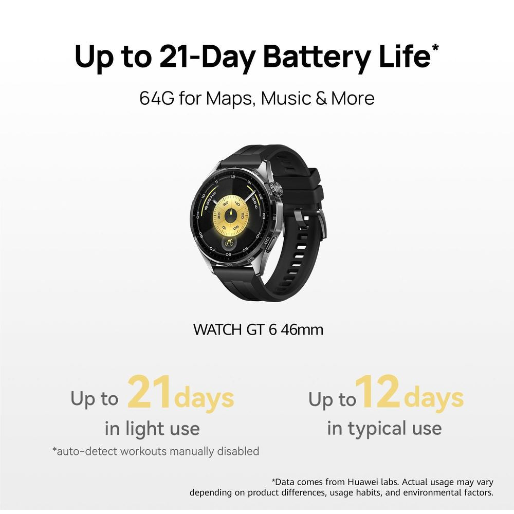 Huawei Watch GT 6 46mm (Black)