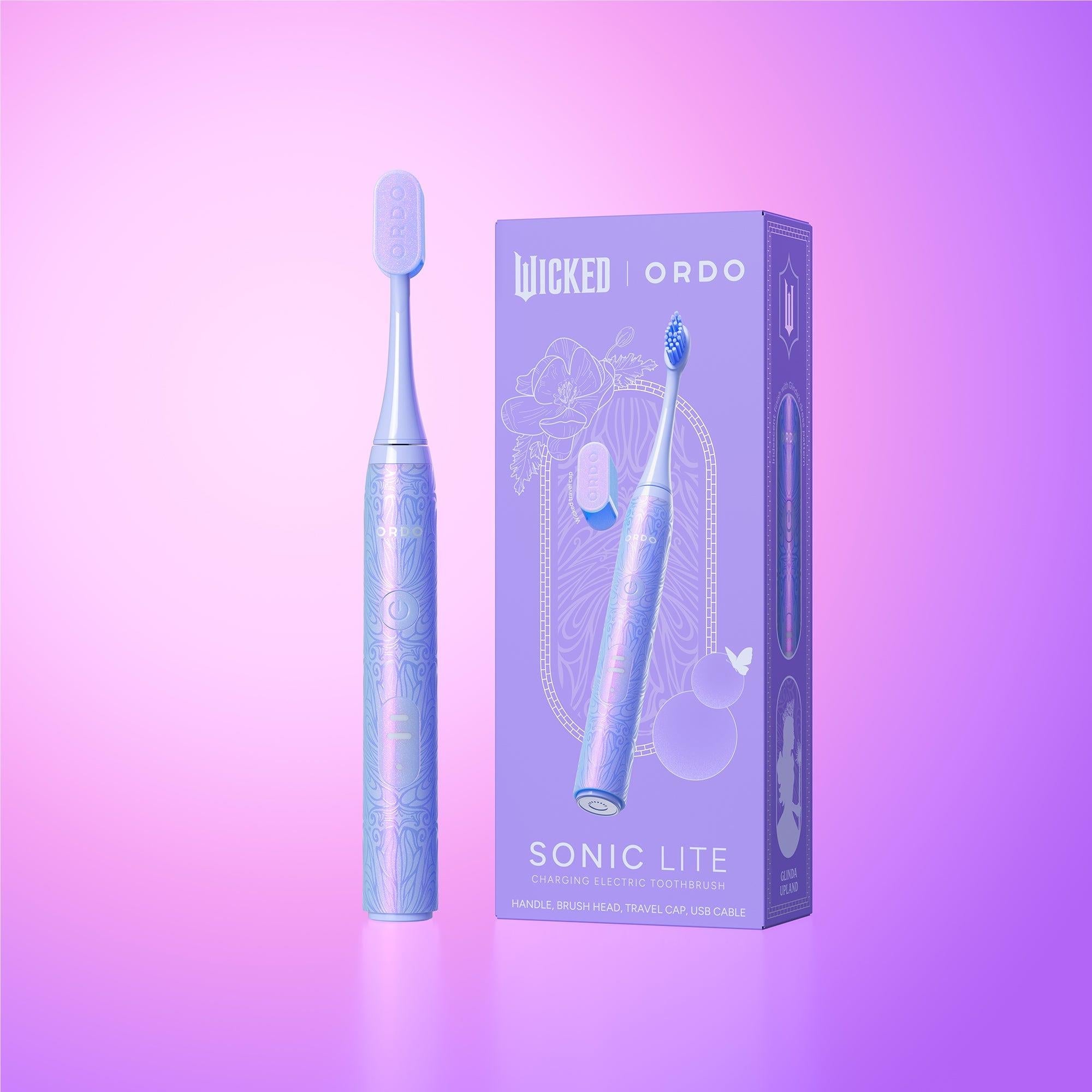 Ordo Sonic Lite Electric Toothbrush (Wicked - Glinda Upland)