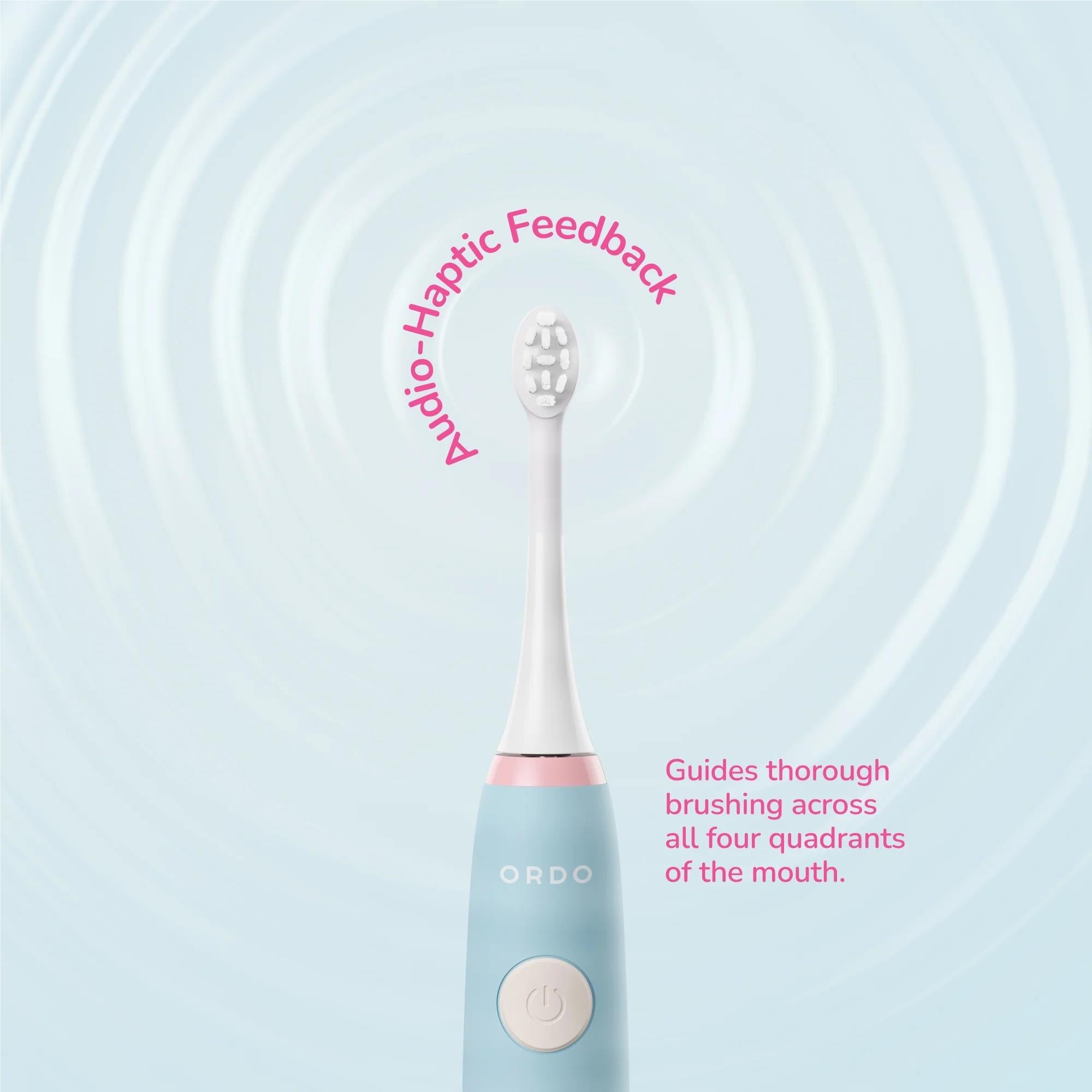 Ordo Sonic Kids Squishmallows Rechargeable Electric Toothbrush (Squish Zozo)