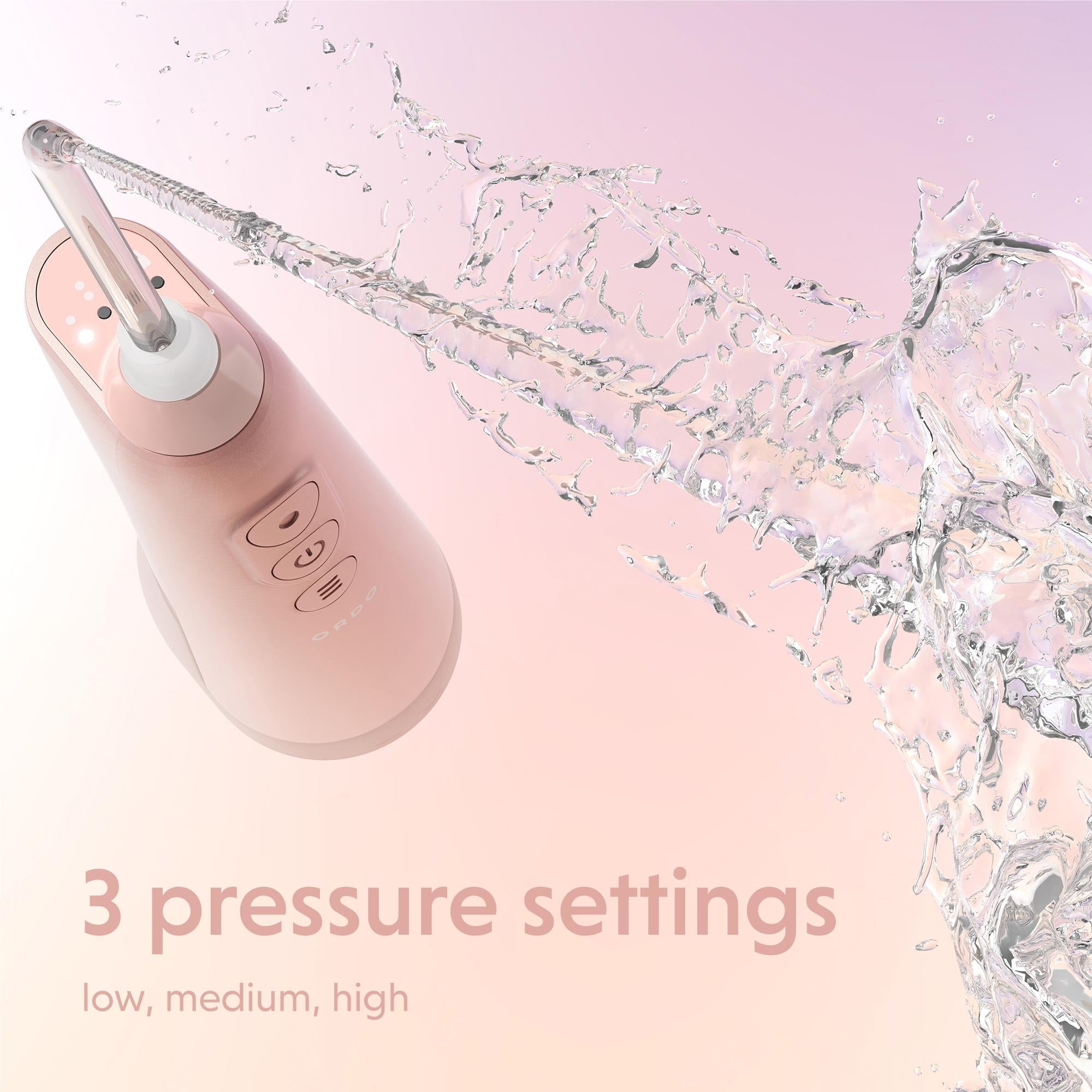 Ordo Hydro Sonic+ Water Flosser (Rose Gold)