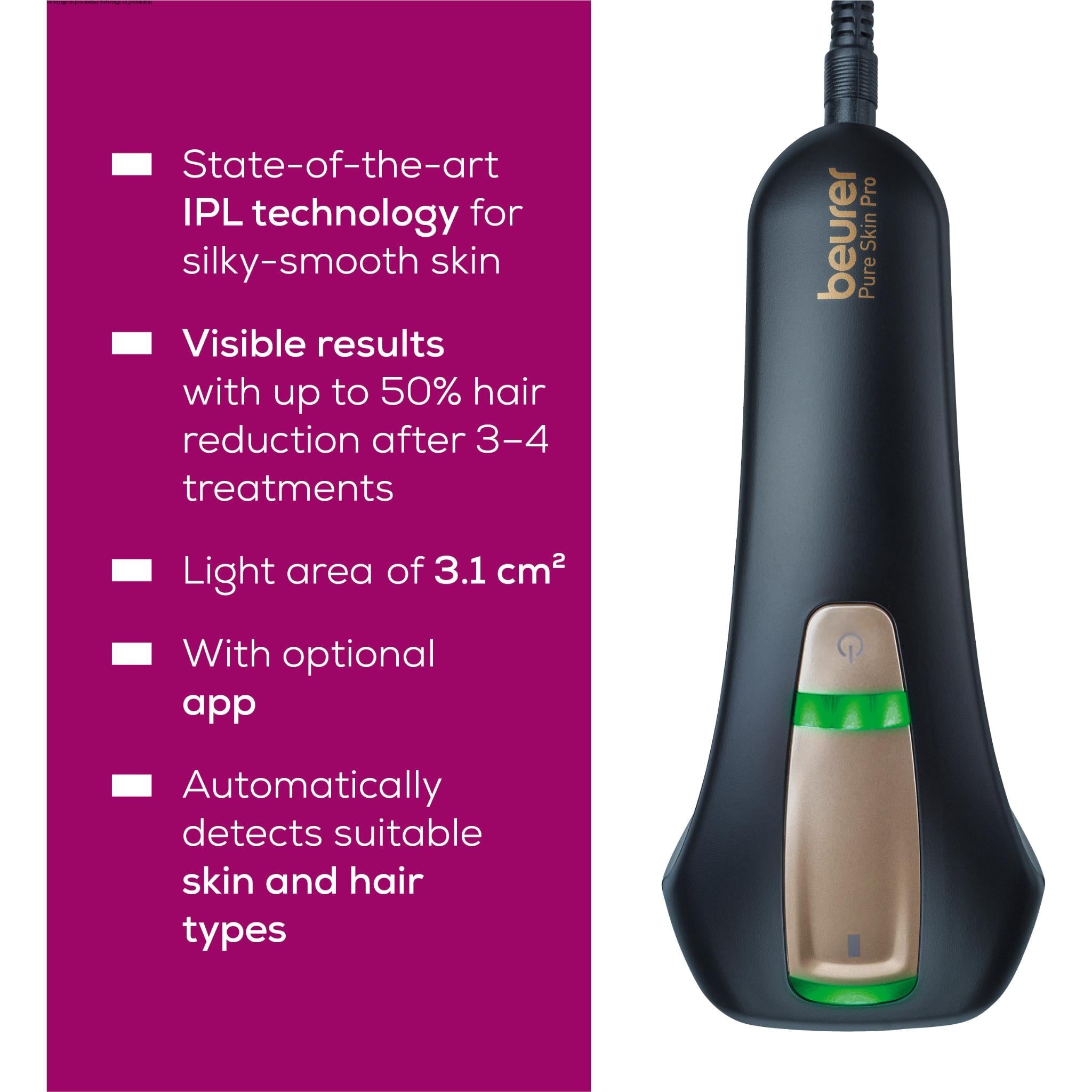 Beurer IPL5800 Pure Skin Pro IPL Hair Removal