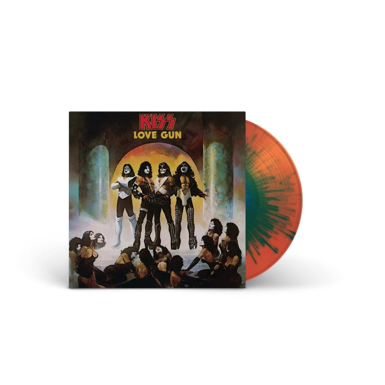 Love Gun (Tangerine and Aqua Splatter Vinyl) - By: Kiss